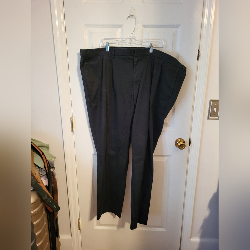 Mens Dockers black dress pants 50x32